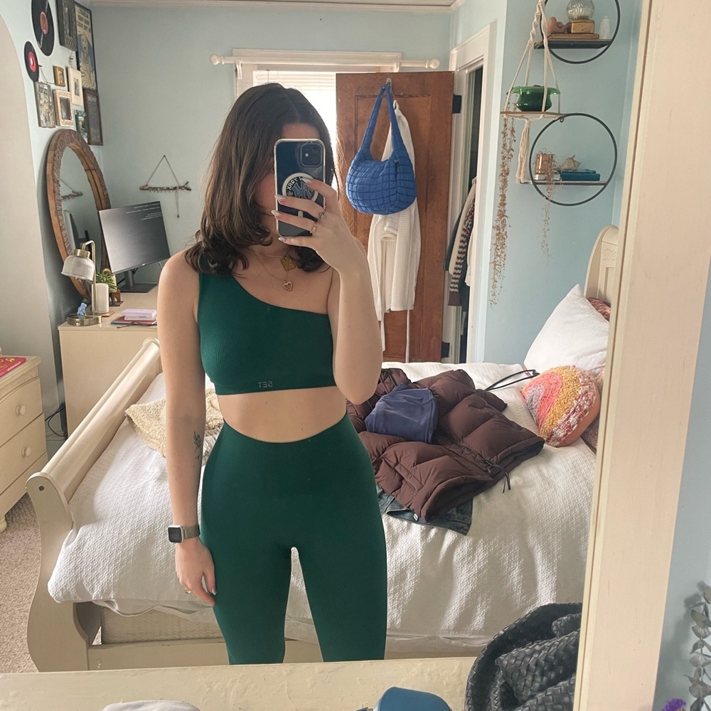 Set active sculpt flex one shoulder set